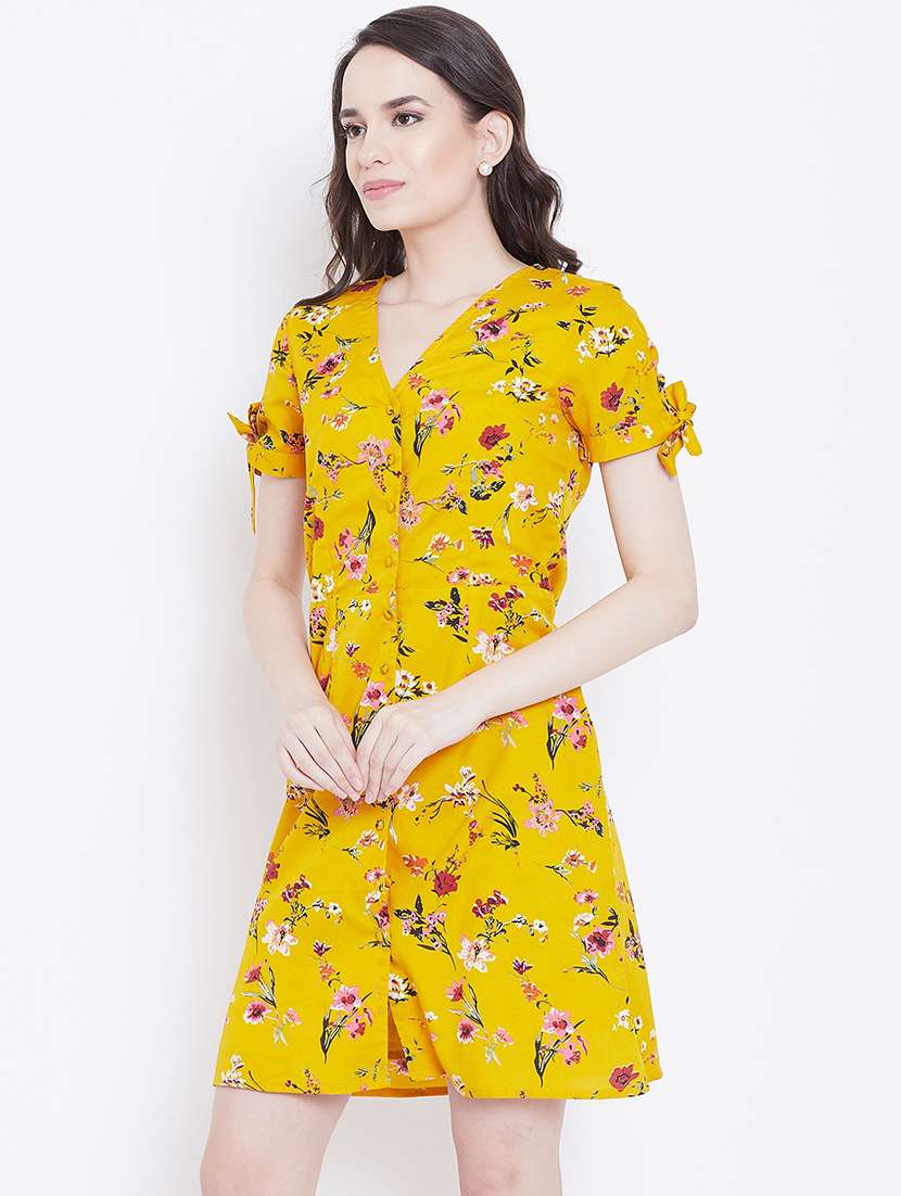 women's shirt floral dress - 16792476 -  Standard Image - 1