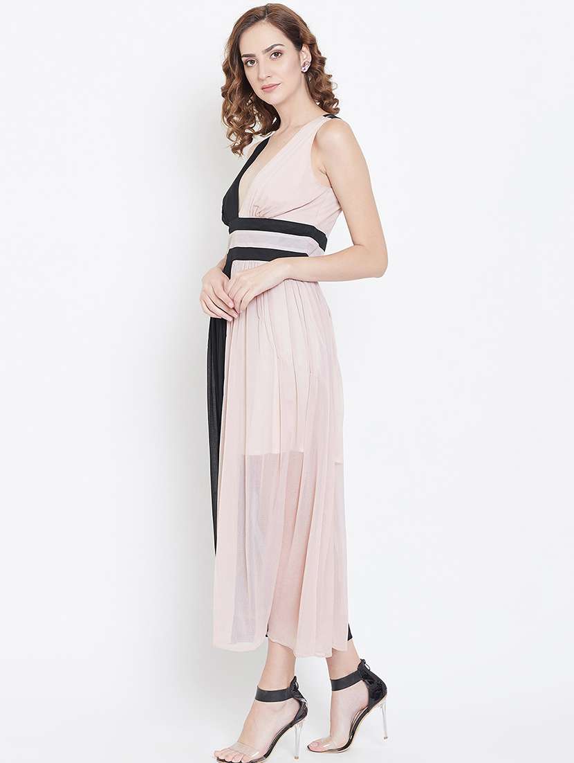 women's fit & flare printed dress - 16792484 -  Standard Image - 1