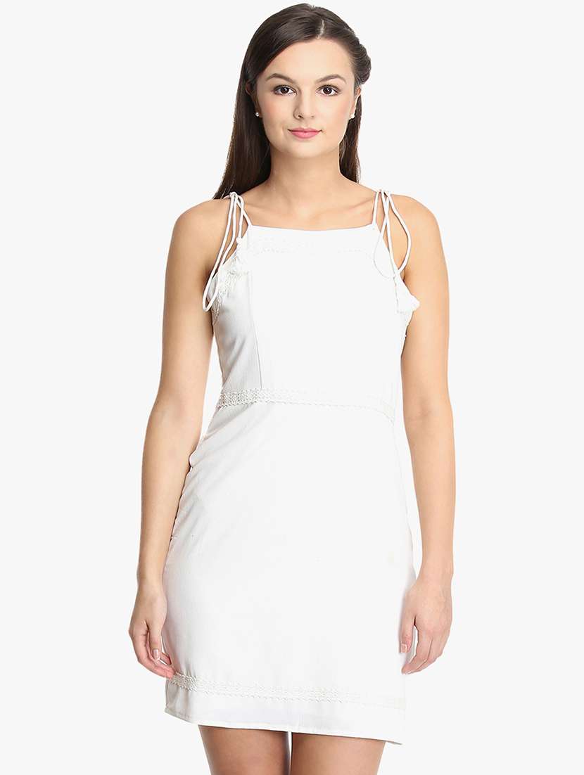 women's sheath self design dress - 16792501 -  Standard Image - 1