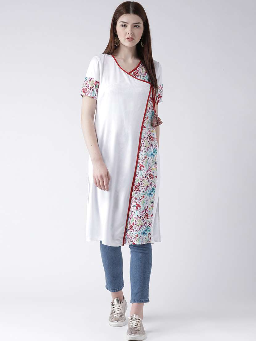 women's angrakha kurta