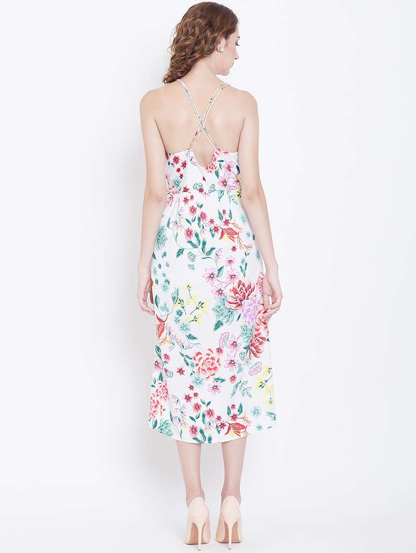 women's asymmetric floral dress - 16792520 -  Standard Image - 4