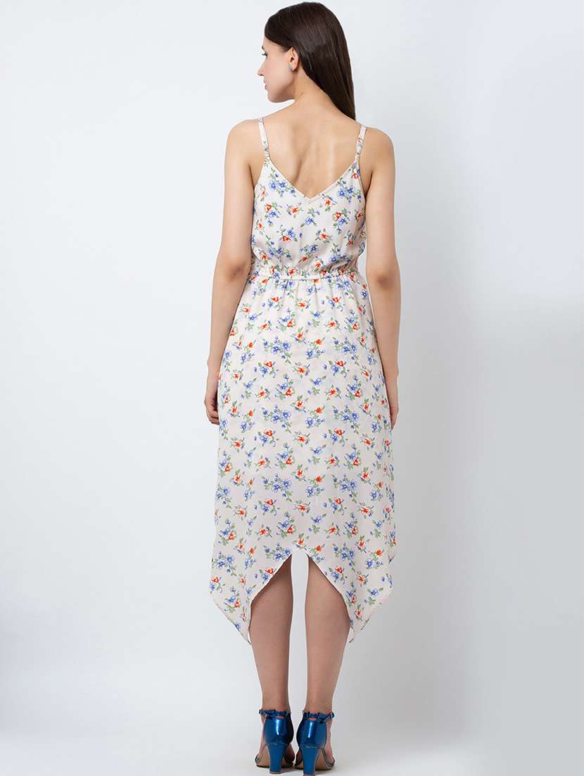 women's asymmetric floral dress - 16792524 -  Standard Image - 1