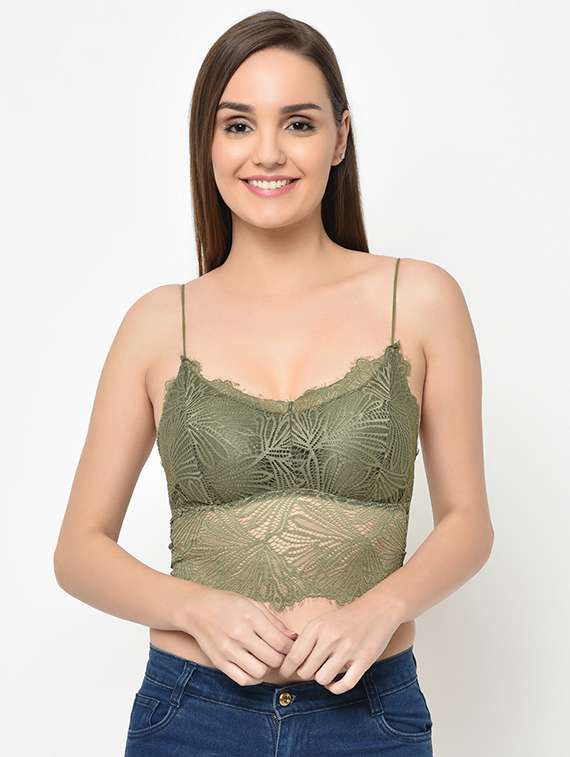 full coverage laced bralette