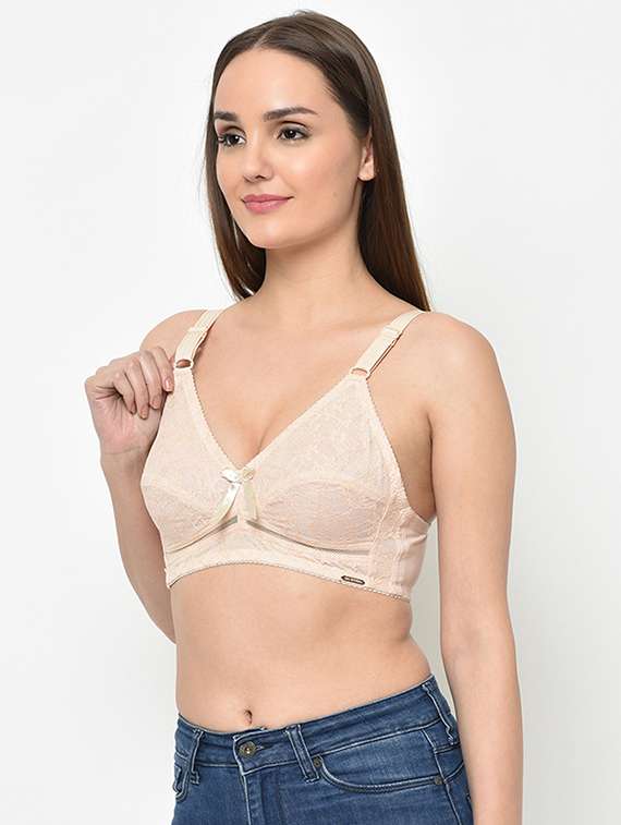 bow patch laced bra  - 16794167 -  Standard Image - 1