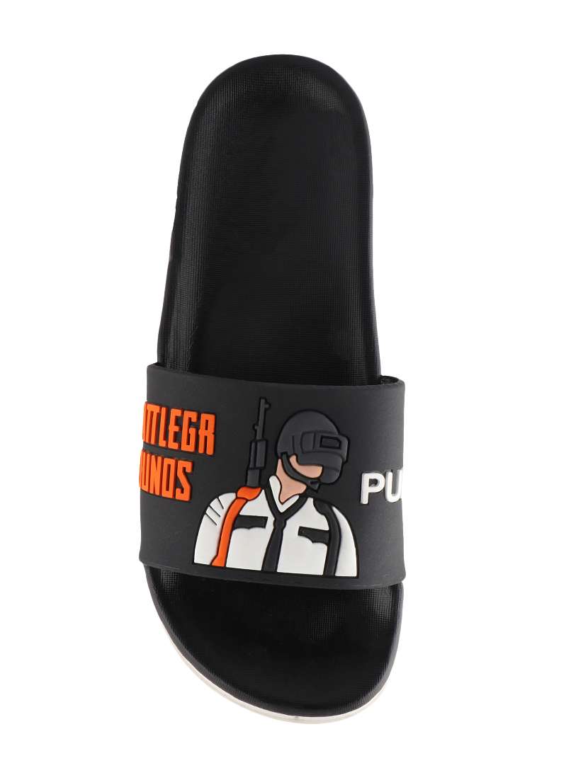 Buy online Black Pubg Flip Flops from Slippers, Flip Flops \u0026 Sliders for  Men by Do Bhai for ₹379 at 24% off | 2025 Limeroad.com