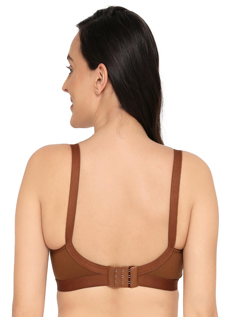 floral patch solid bra - 16796230 - Standard Image - 1
