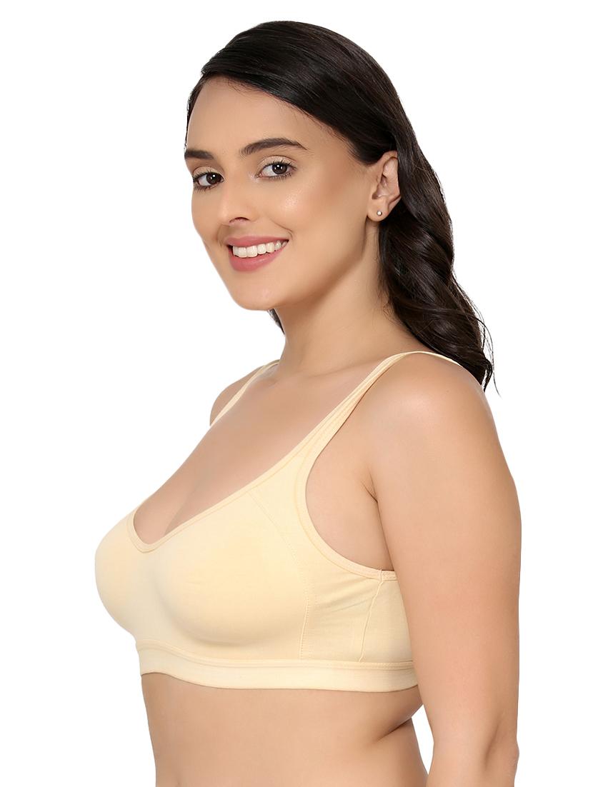 full coverage solid sports bra - 16796235 -  Standard Image - 1
