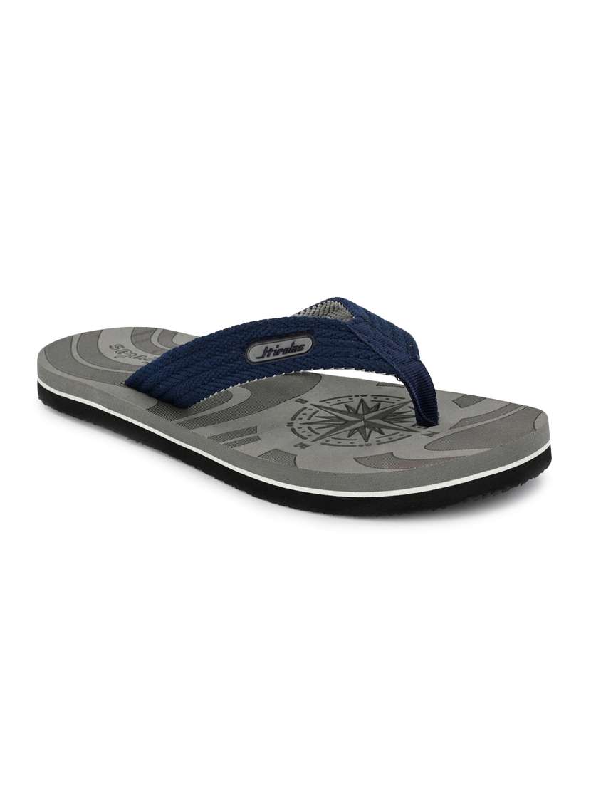 grey fabrcic toe separator flip flops - 16801436 -  Standard Image - 1