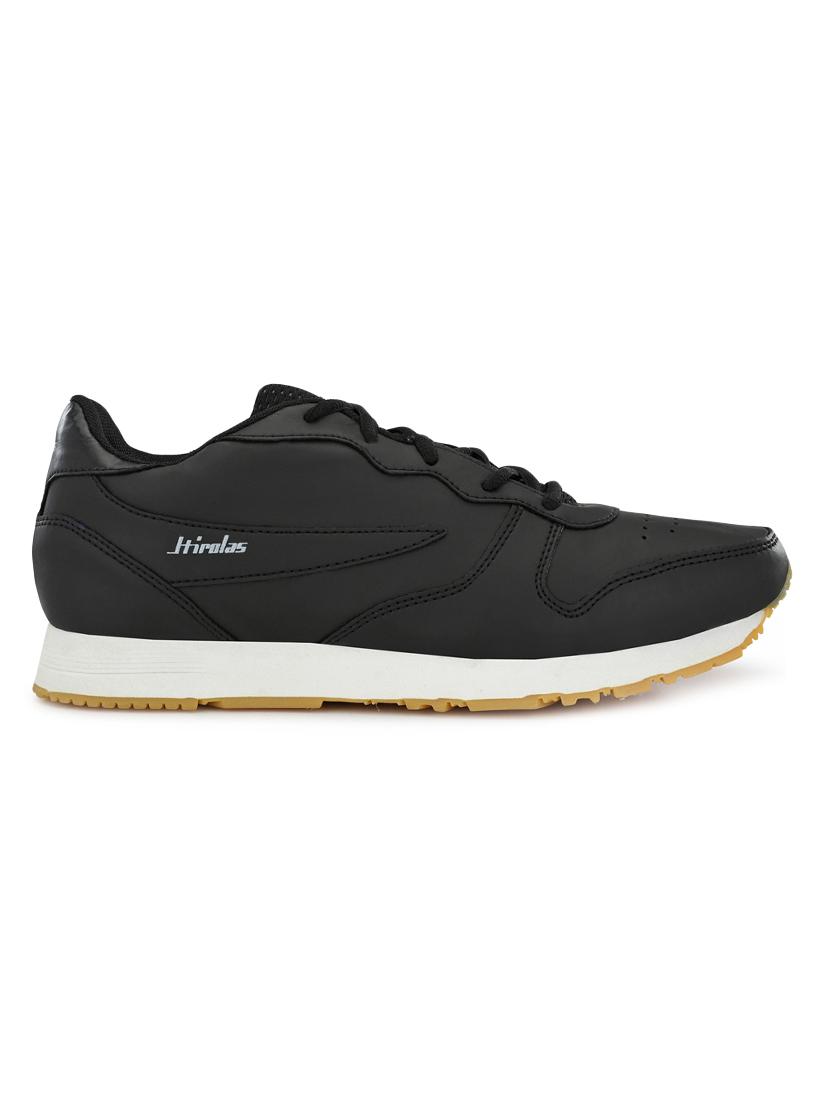 black lace up casual shoes - 16801525 -  Standard Image - 1