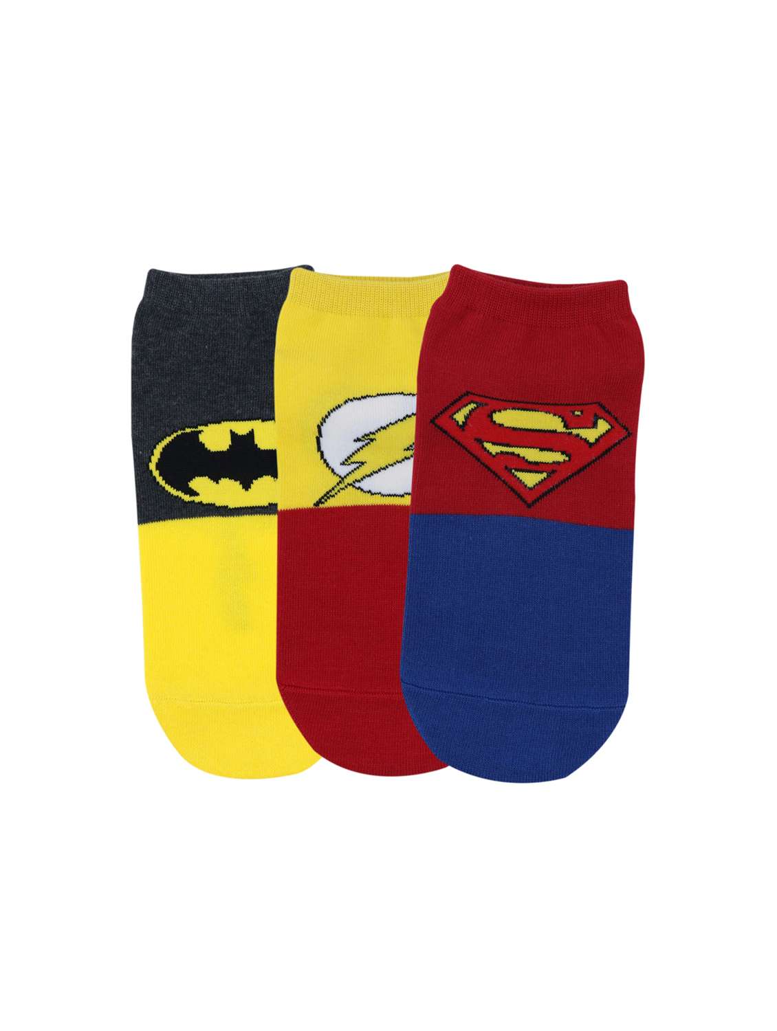 multi colored cotton no show socks