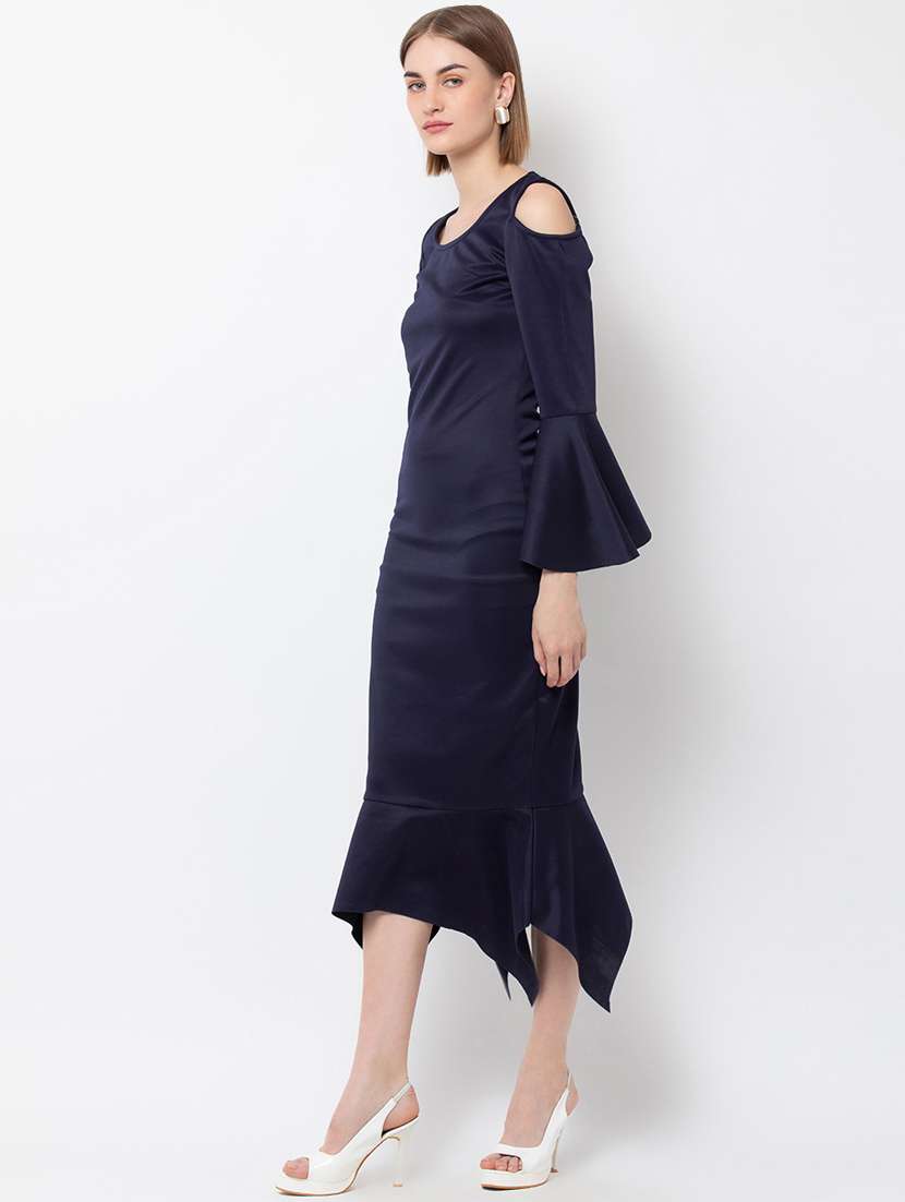 Women's Bodycon Solid Dress - 16810029 -  Standard Image - 1