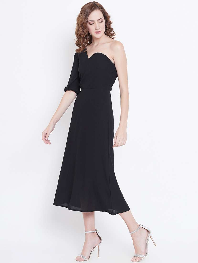 women's  solid dress - 16810033 -  Standard Image - 1