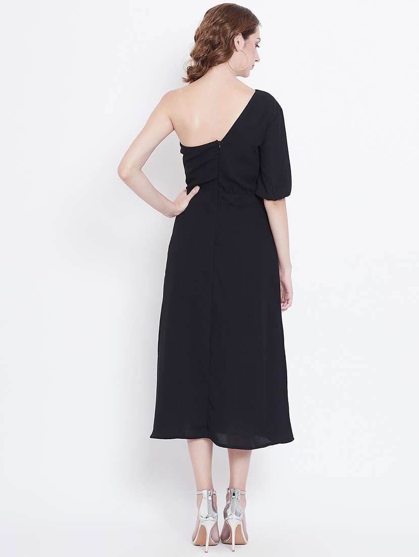 women's  solid dress - 16810033 -  Standard Image - 4