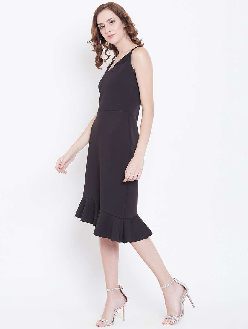 women's sheath solid dress - 16810048 -  Standard Image - 1