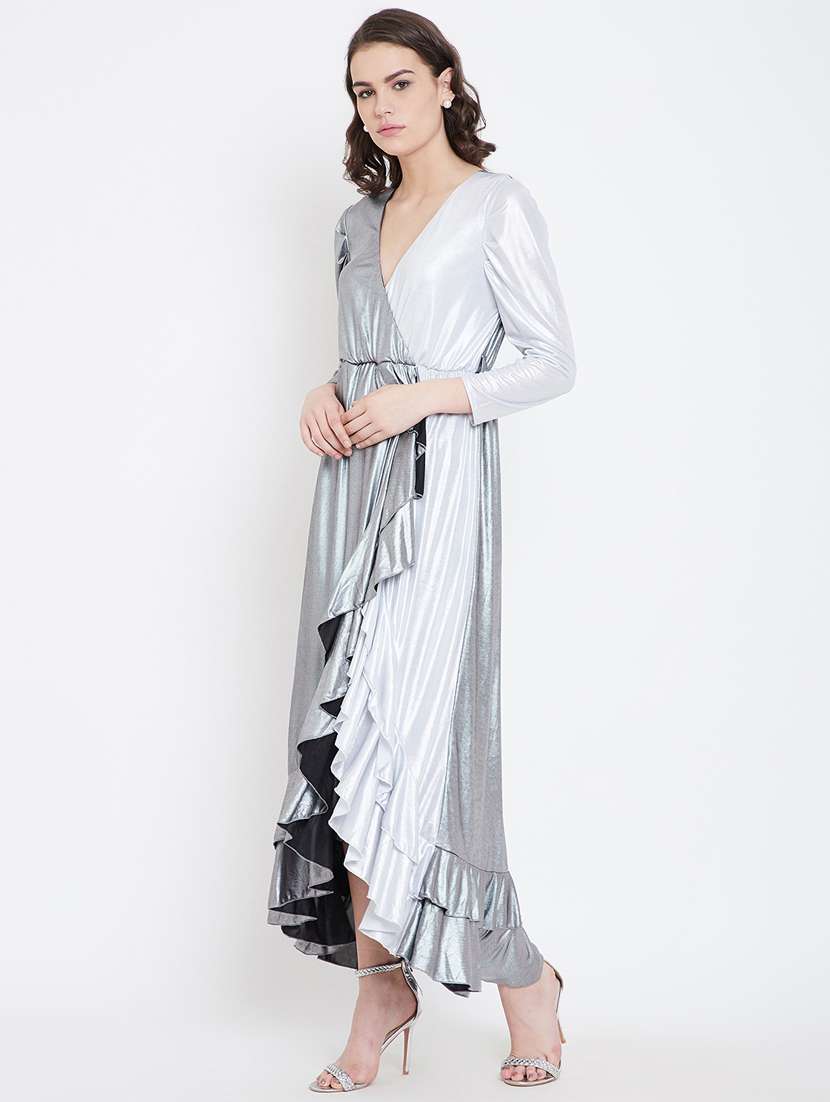 women's asymmetric midi dress - 16810053 -  Standard Image - 1