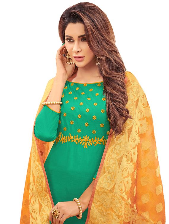 churidaar unstitched suit - 16810265 -  Standard Image - 1