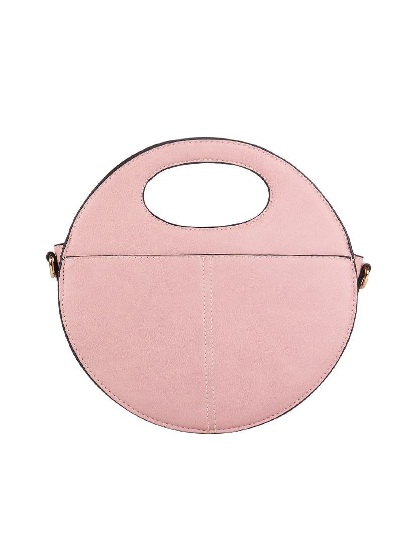 pink leatherette regular sling bag - 16810359 - Standard Image - 1
