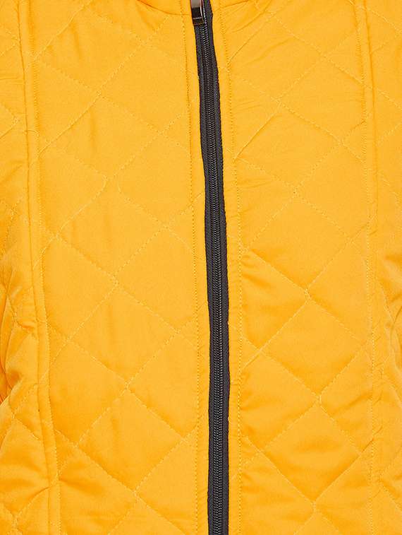 mandarin neck quilted jacket  - 16810464 -  Standard Image - 4