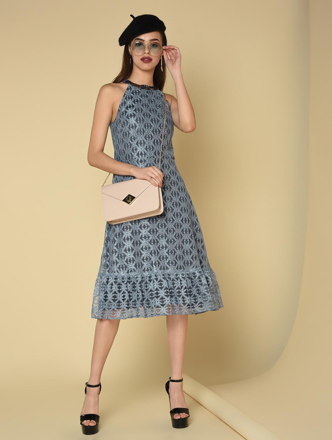 women's  self design dress - 16810939 -  Zoom Image - 0