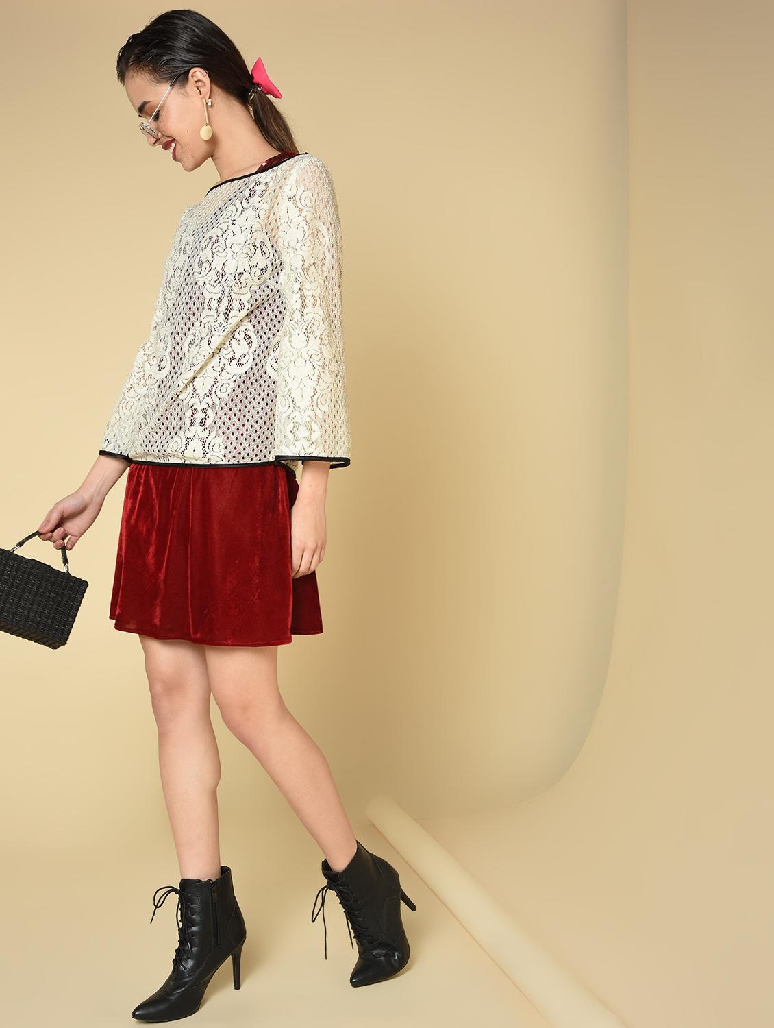 women's straight round neck top - 16810958 - Zoom Image - 0