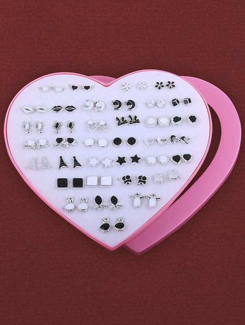 multi colored metal combo's. earring - 16812100 - Standard Image - 0