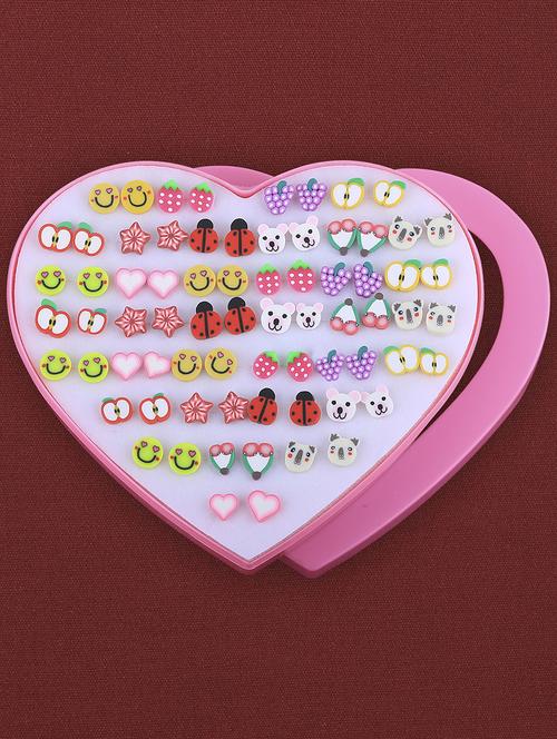 multi colored metal combo's. earring - 16812101 -  Standard Image - 0