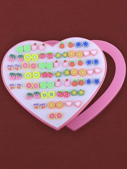 multi colored metal combo's. earring - 16812102 - Standard Image - 0