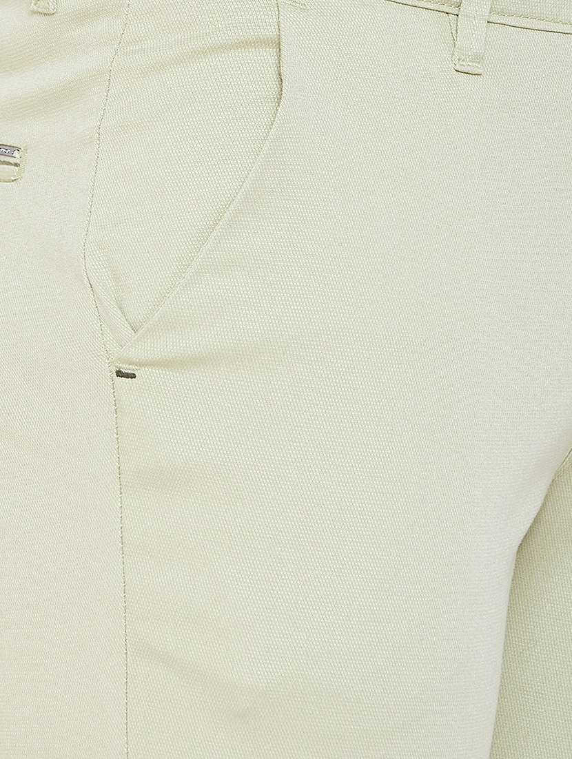 green textured chinos - 16812504 - Standard Image - 4