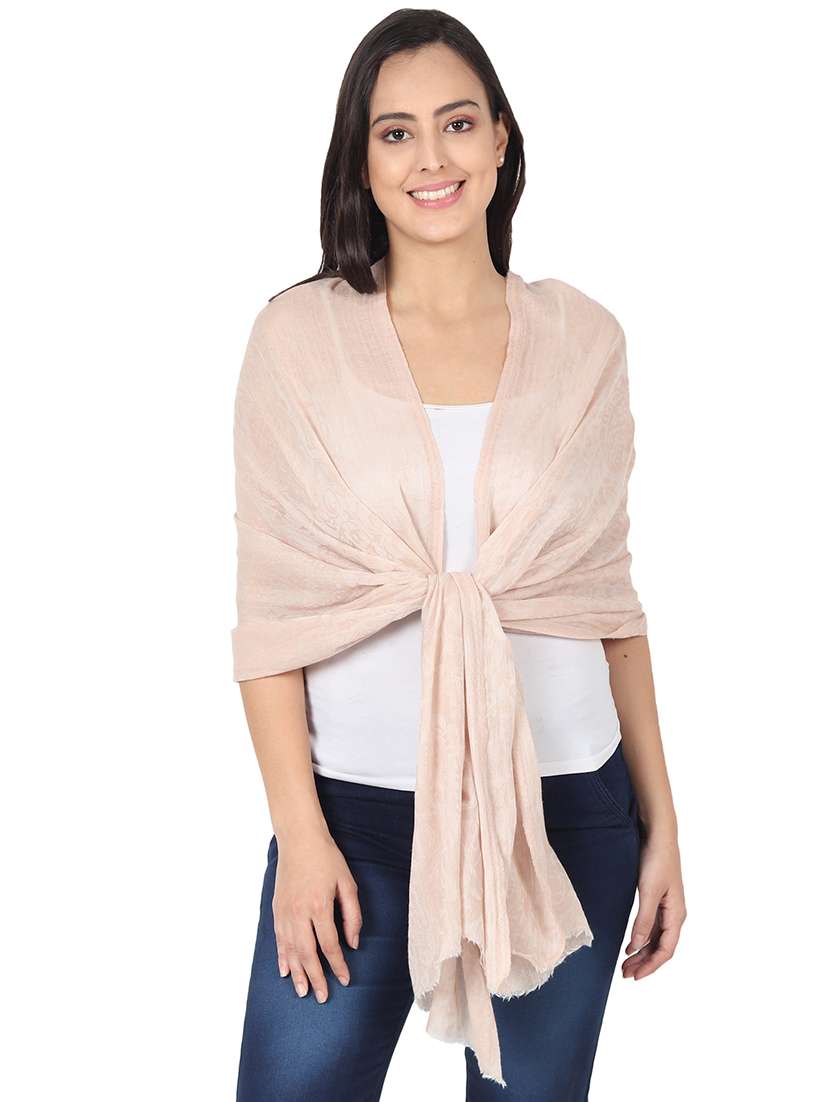 beige wool stole - 16812660 -  Standard Image - 1