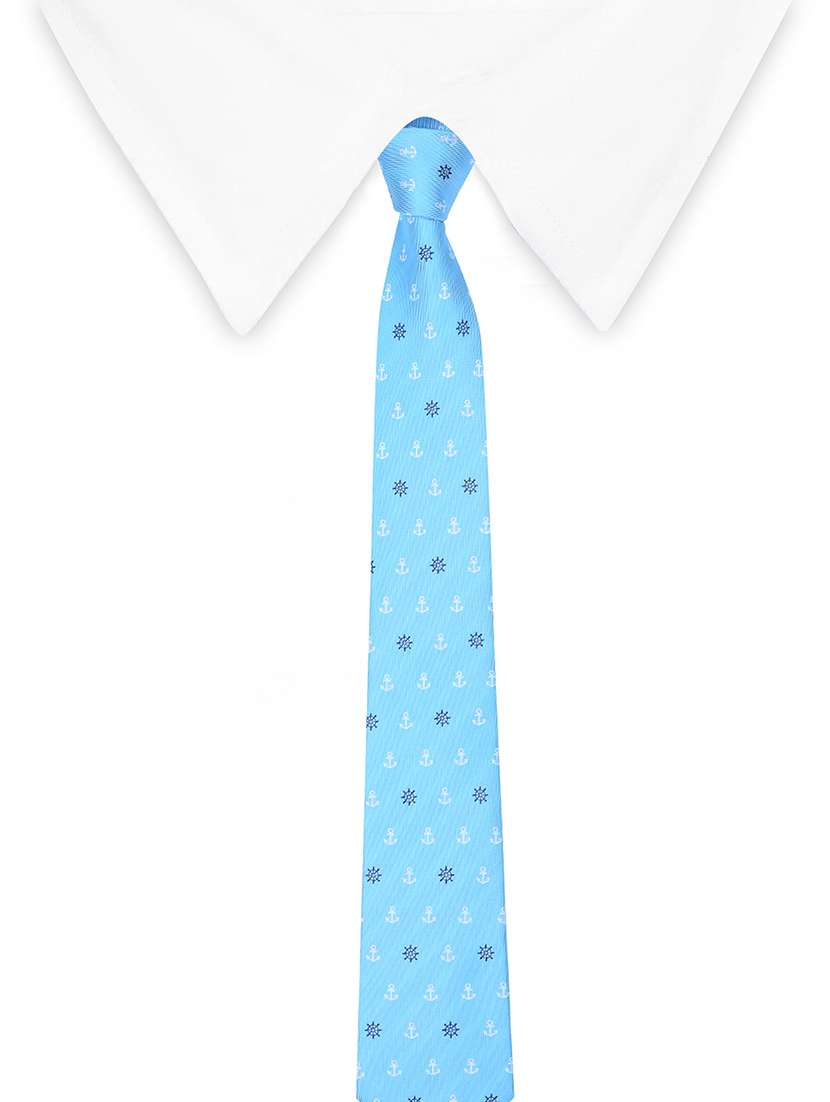 blue micro fiber tie - 16815448 -  Standard Image - 1