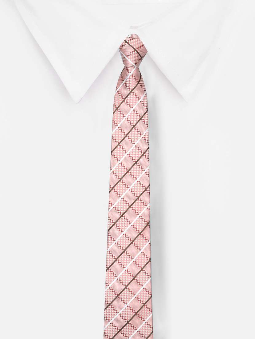 pink micro fiber tie - 16815494 -  Standard Image - 1
