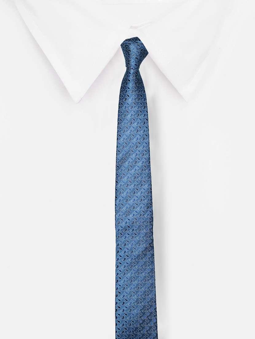 blue micro fiber tie - 16815522 -  Standard Image - 1