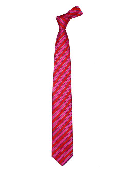 red micro fiber tie - 16815558 - Standard Image - 0