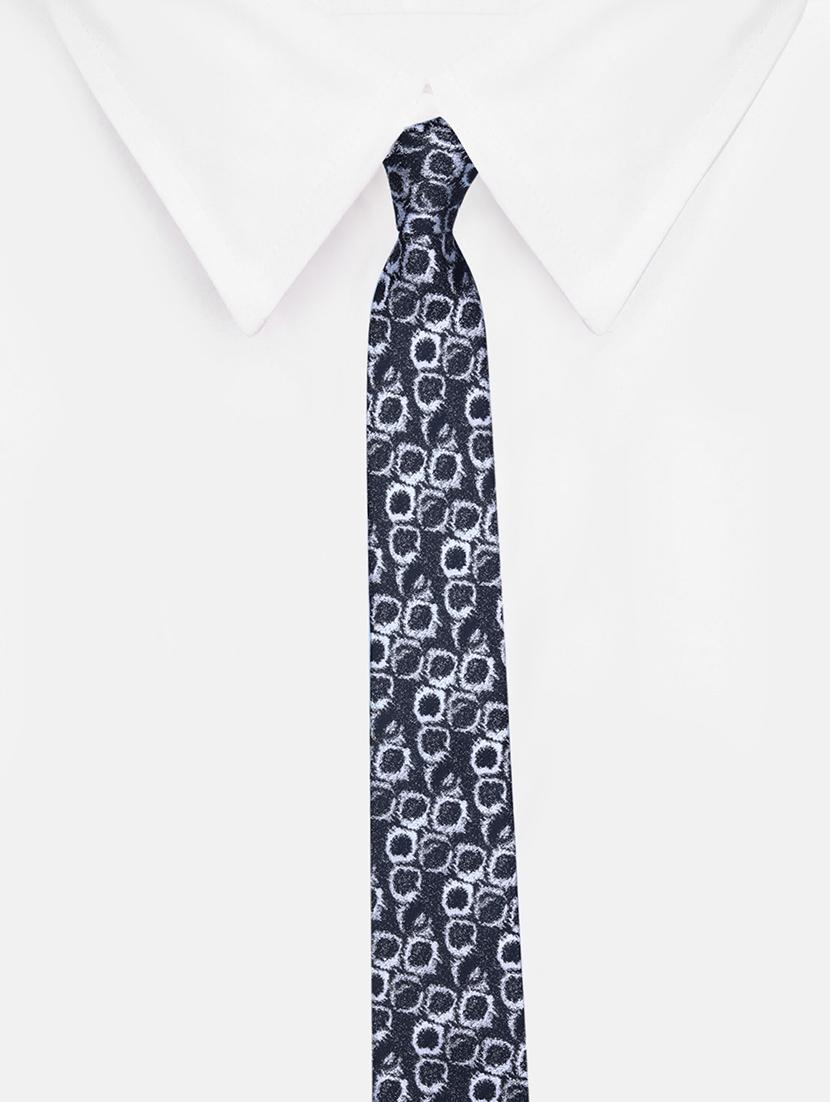black micro fiber tie - 16815567 - Standard Image - 1