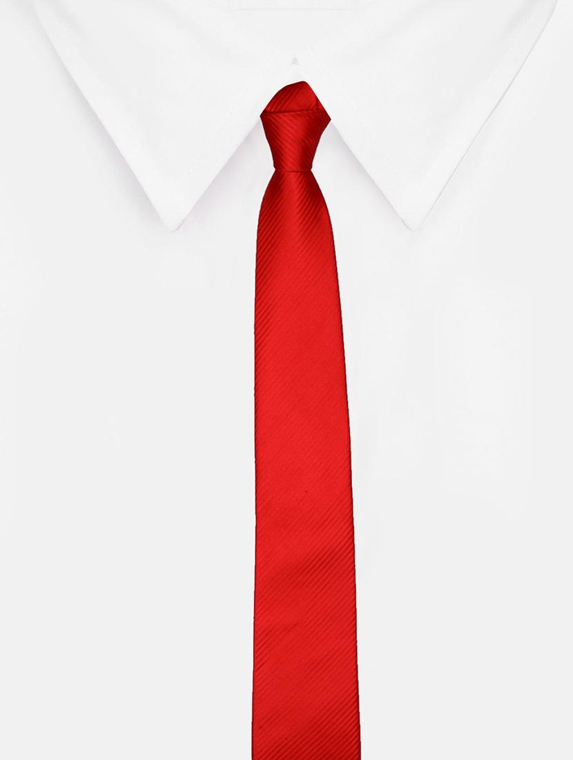 red micro fiber tie - 16815574 -  Standard Image - 1