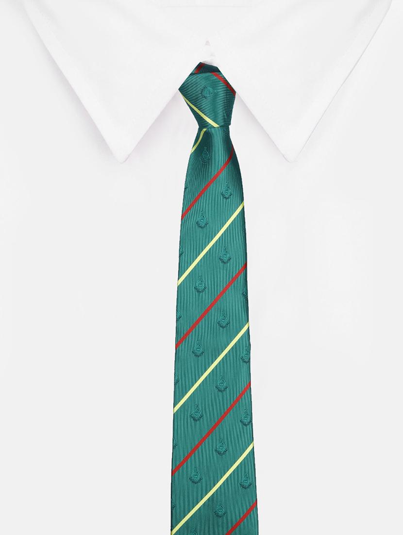 green micro fiber tie - 16815595 - Standard Image - 1