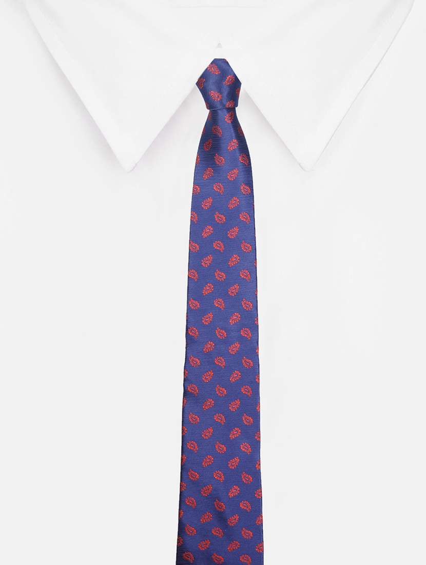 blue micro fiber tie - 16815608 -  Standard Image - 1