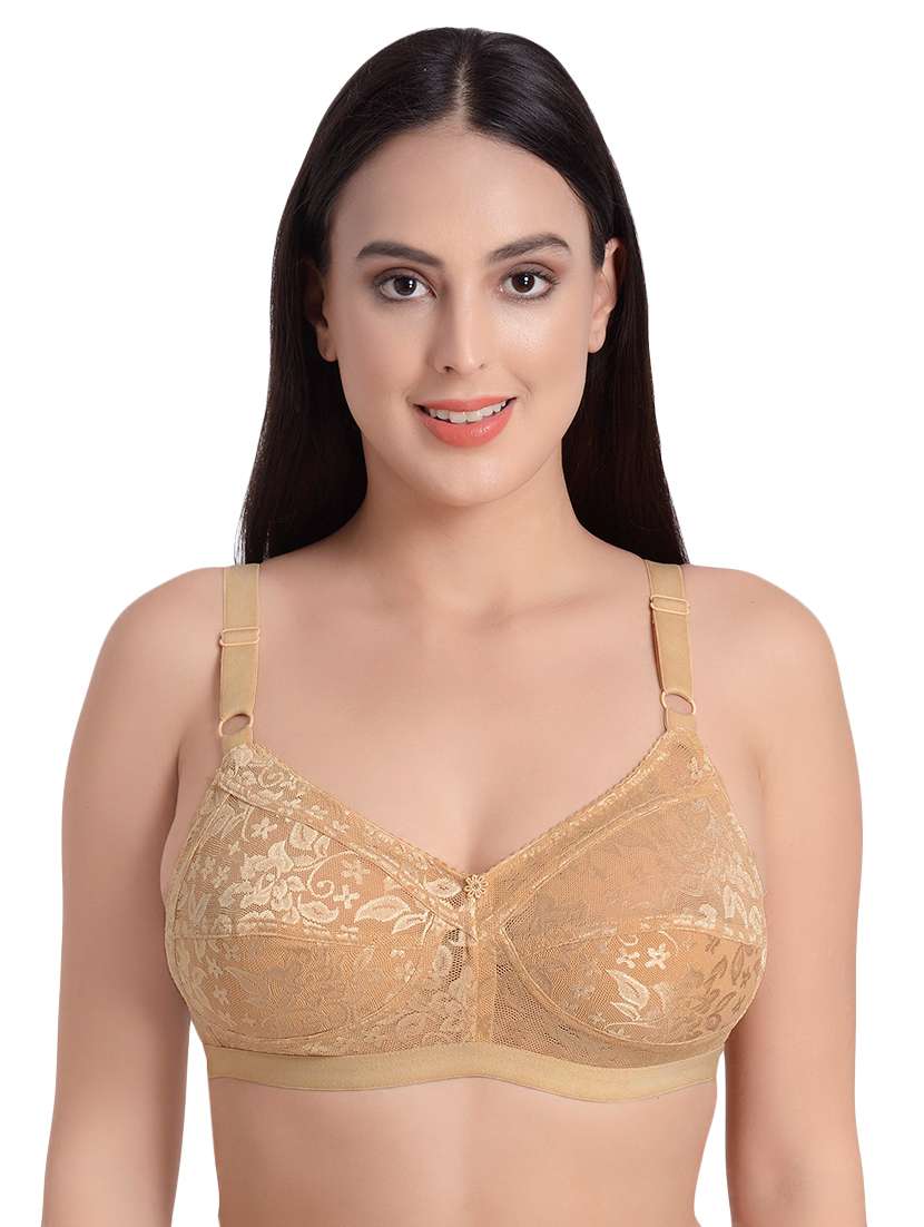 floral patch minimizer bra