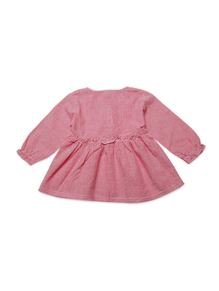 red cotton frock - 16817127 -  Standard Image - 1