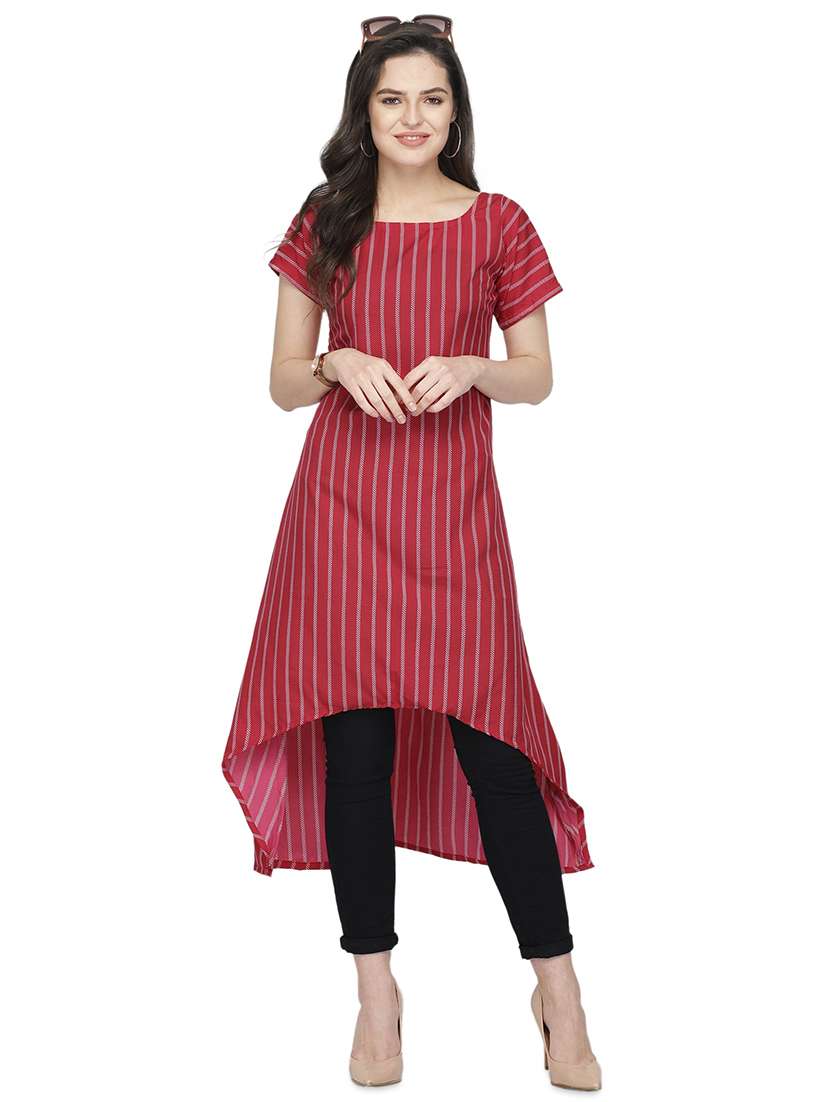 women's high-low kurta