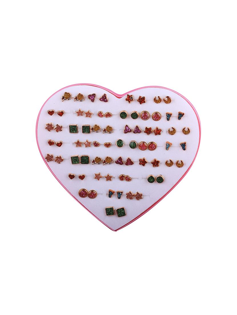 multi colored metal combo's. earring - 16818525 -  Standard Image - 1