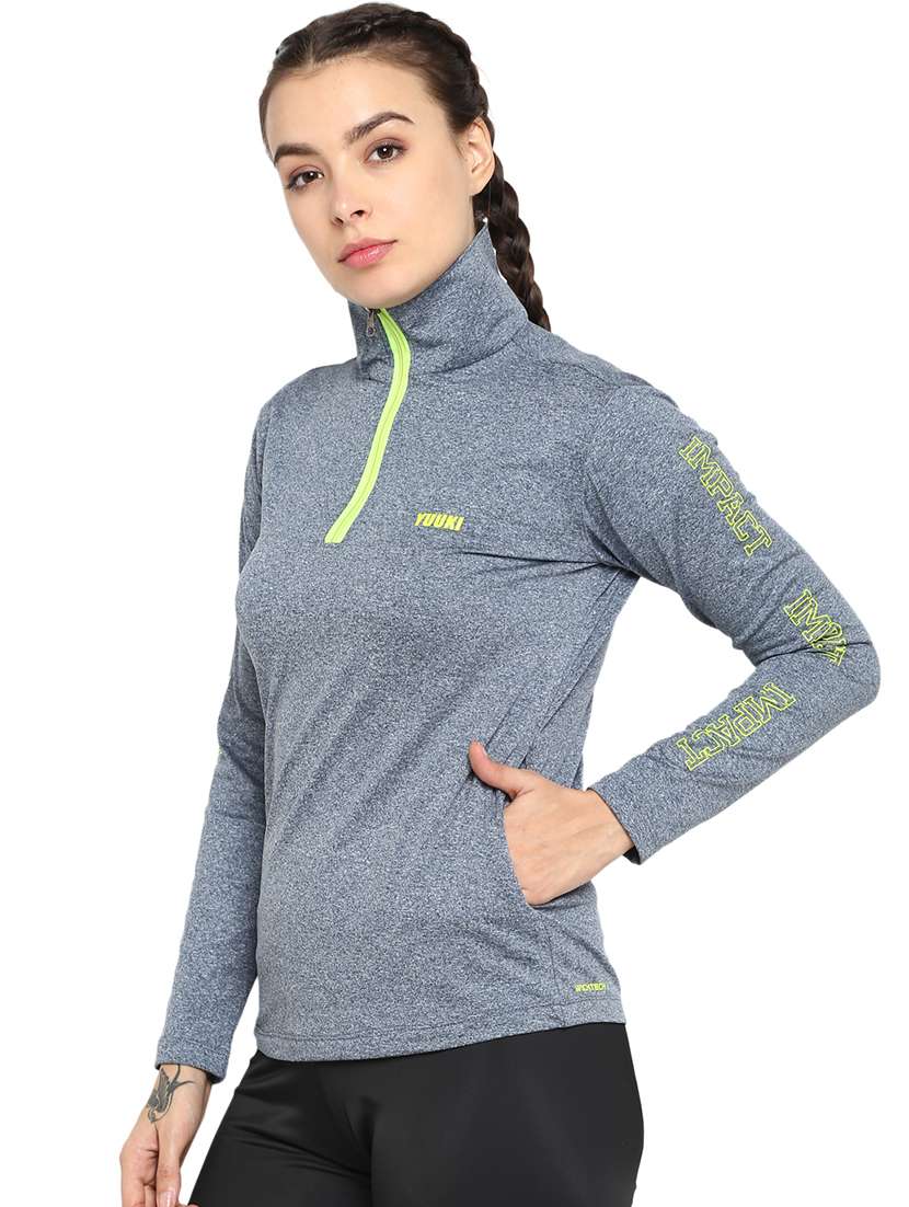 women's placement print sweatshirt - 16822608 - Standard Image - 1