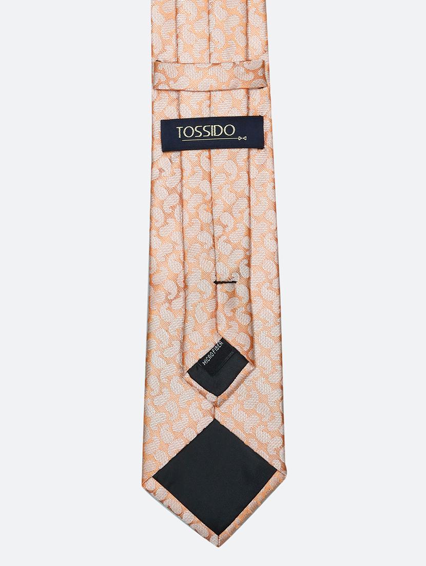 orange micro fiber tie - 16826156 - Standard Image - 1