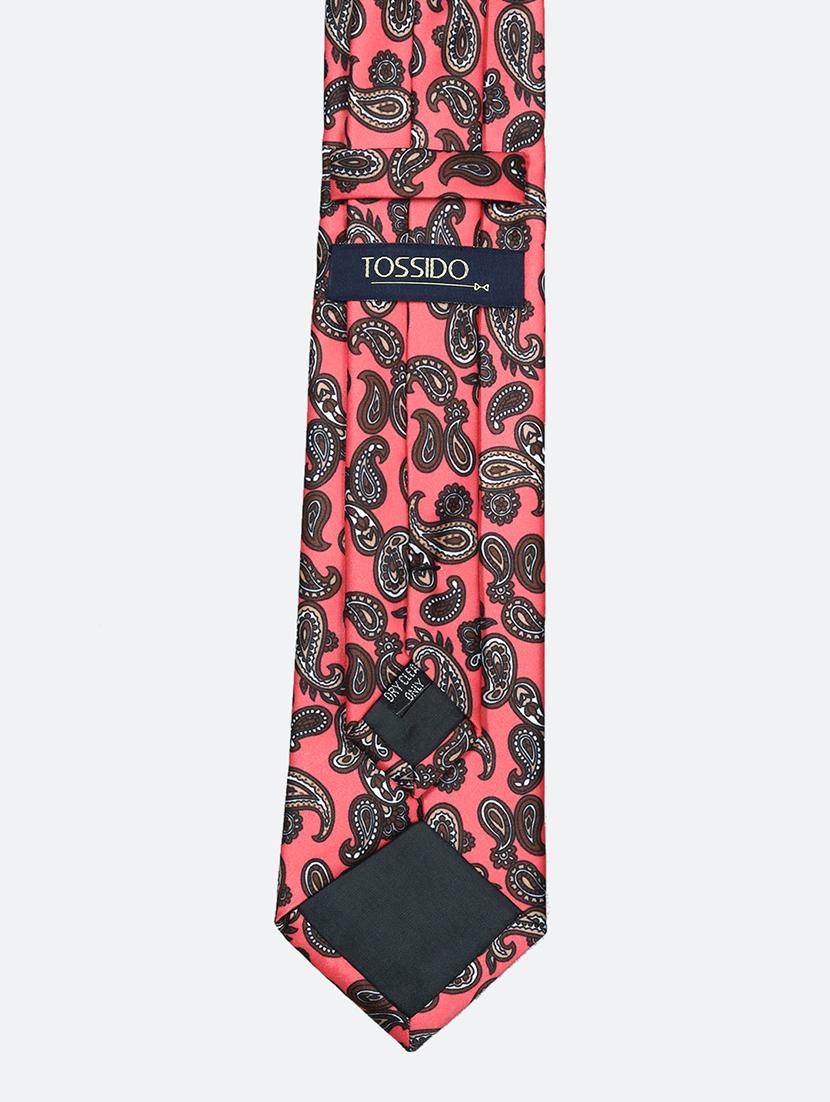 red micro fiber tie - 16826162 - Standard Image - 1