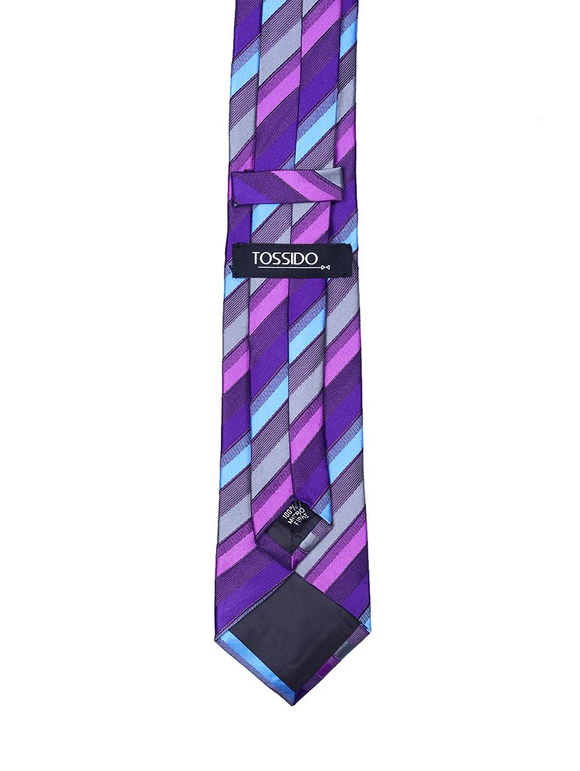 multi colored micro fiber tie - 16826167 - Standard Image - 1