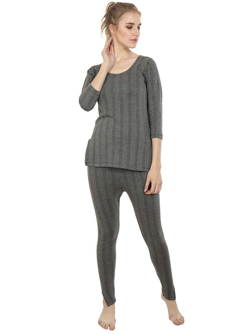 grey cotton sets thermals & inner wear