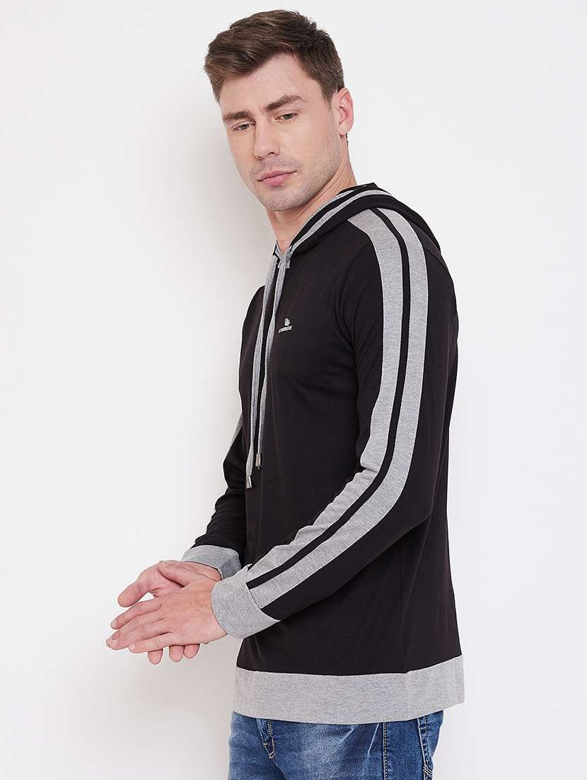 mens taped sweatshirt - 16828078 -  Standard Image - 1