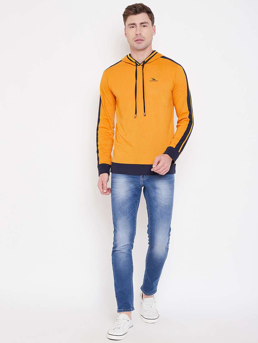 mens taped sweatshirt - 16828083 -  Standard Image - 4