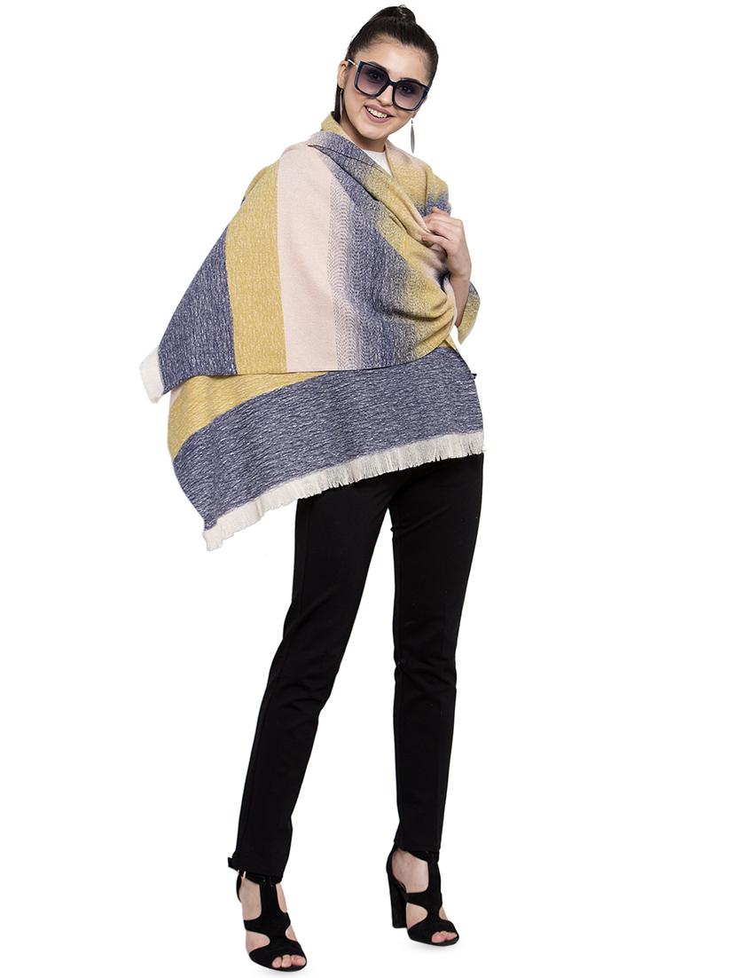 fringed hem polyester stole - 16828565 -  Standard Image - 1