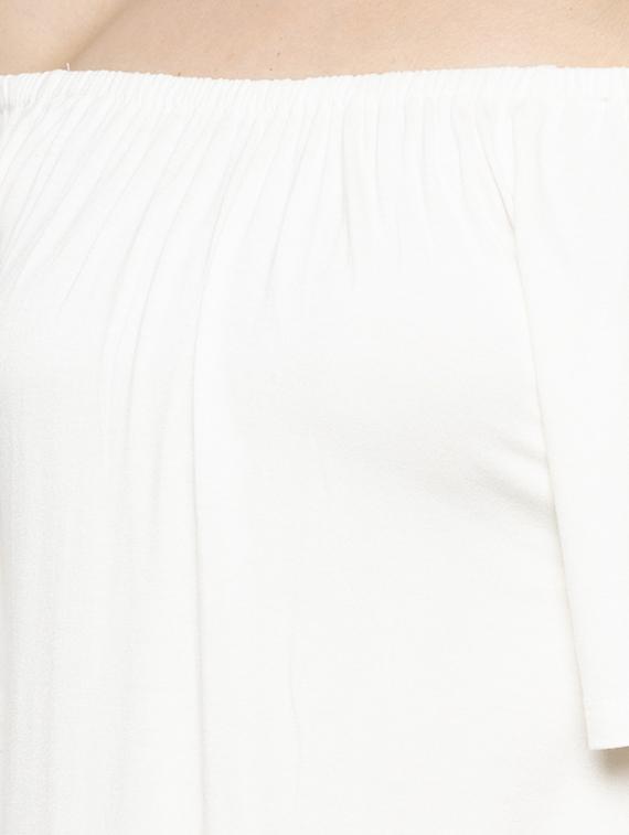 off shoulder solid top - 16828760 - Standard Image - 4